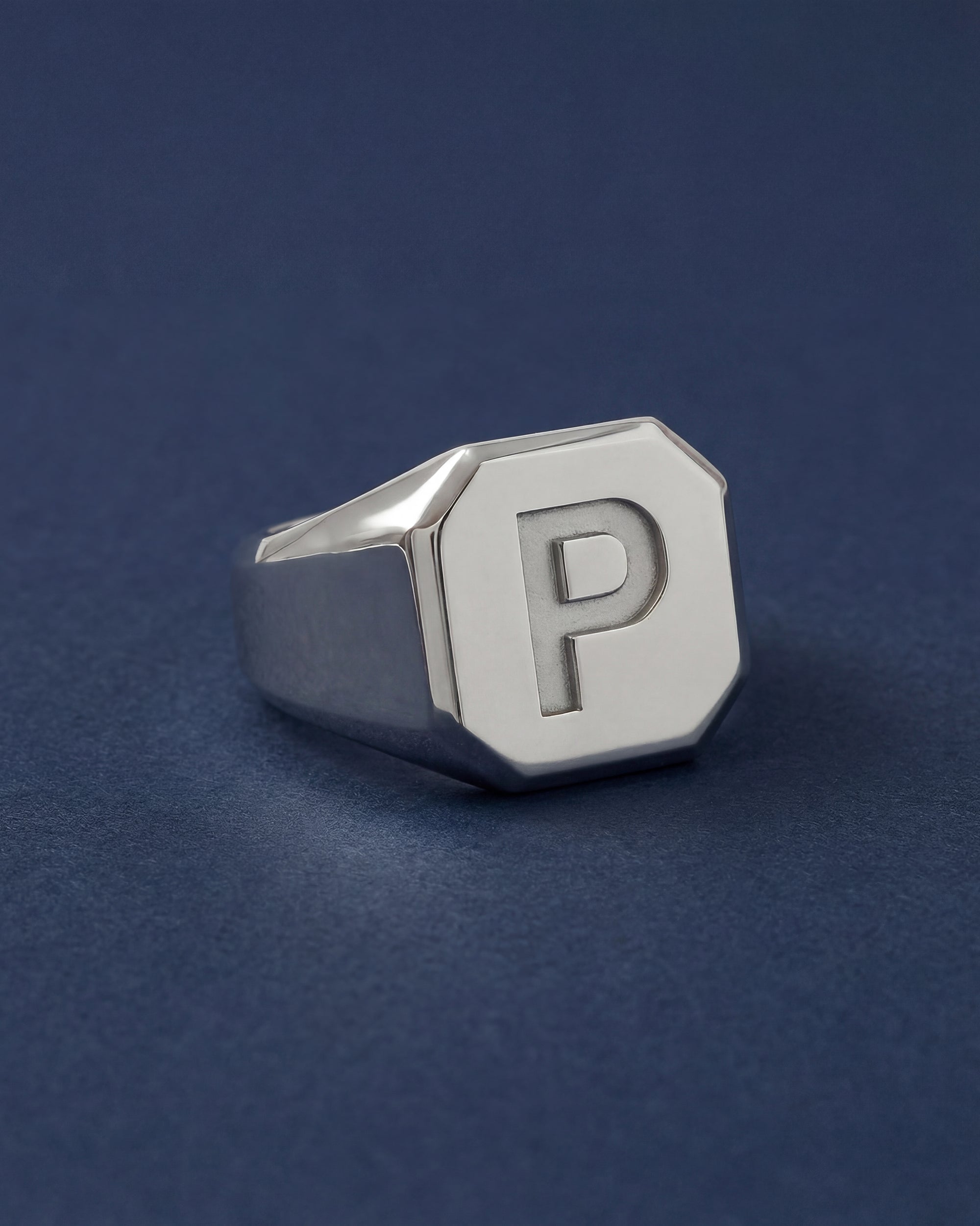 LETTERPRESS SIGNET RINGS