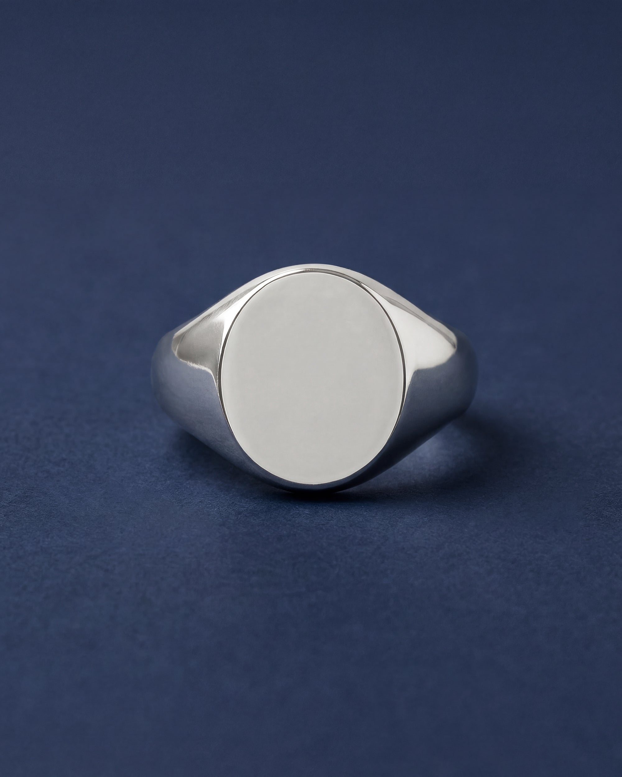 SILVER SIGNET RINGS