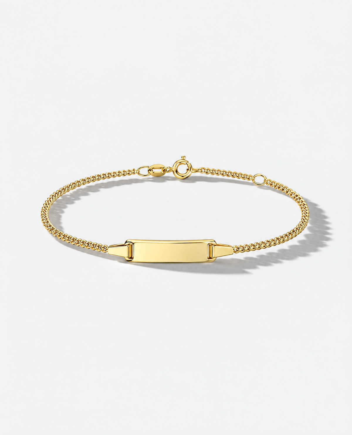 9ct Yellow Gold ID Bracelet