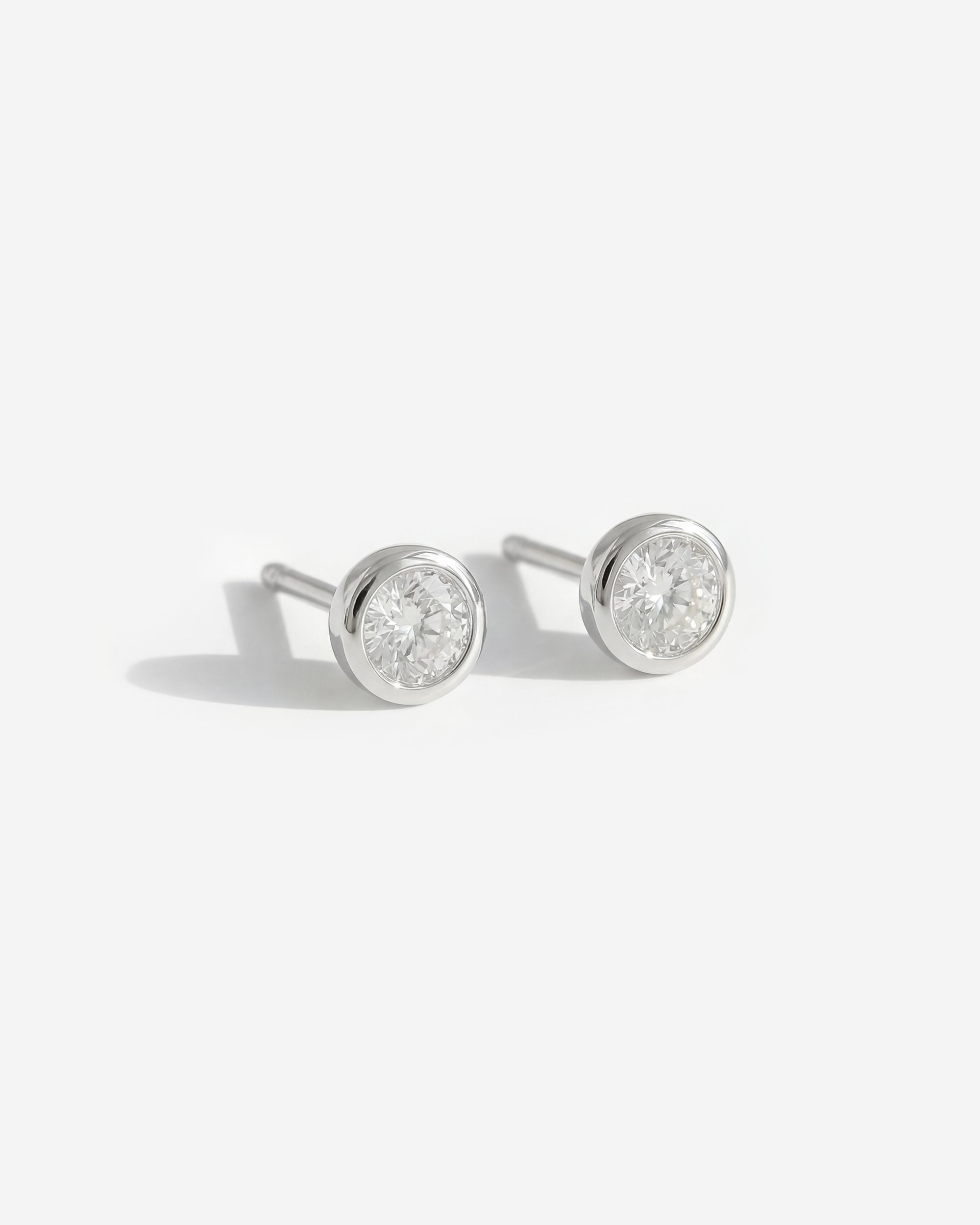 DIAMOND STUDS (BEZEL SET)