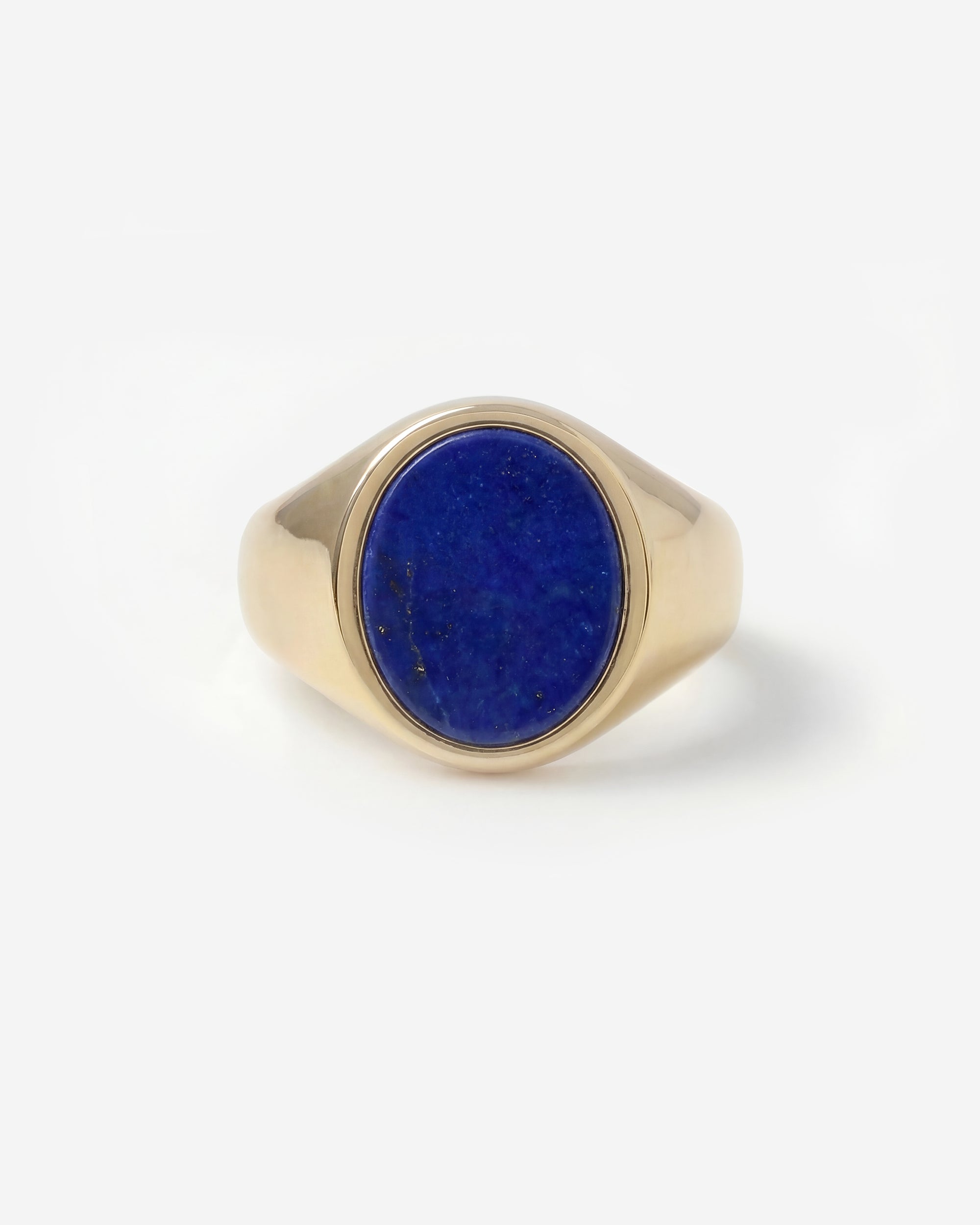 STONE SIGNET RING (LAPIS LAZULI)