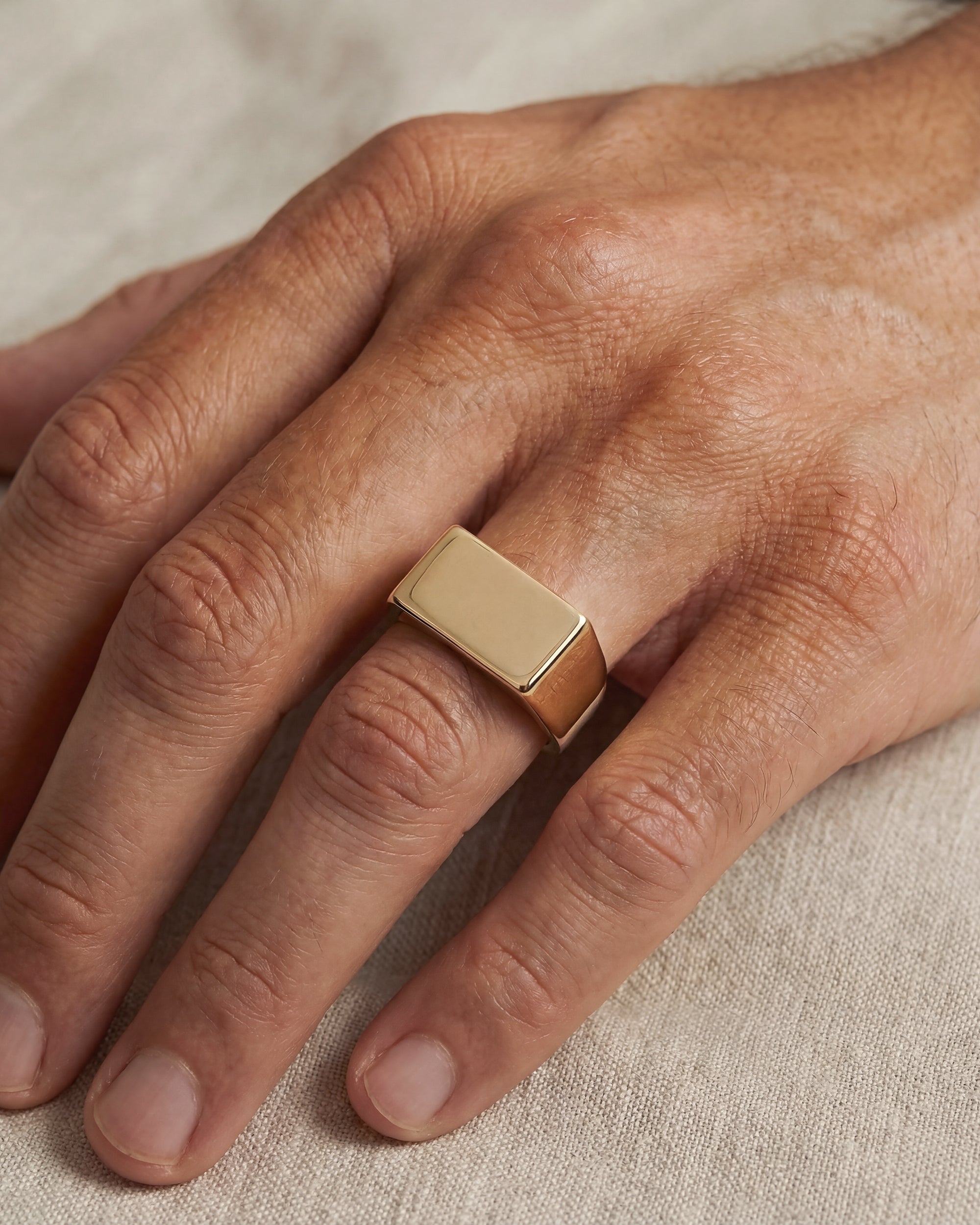 SIGNET RING (RECTANGLE)