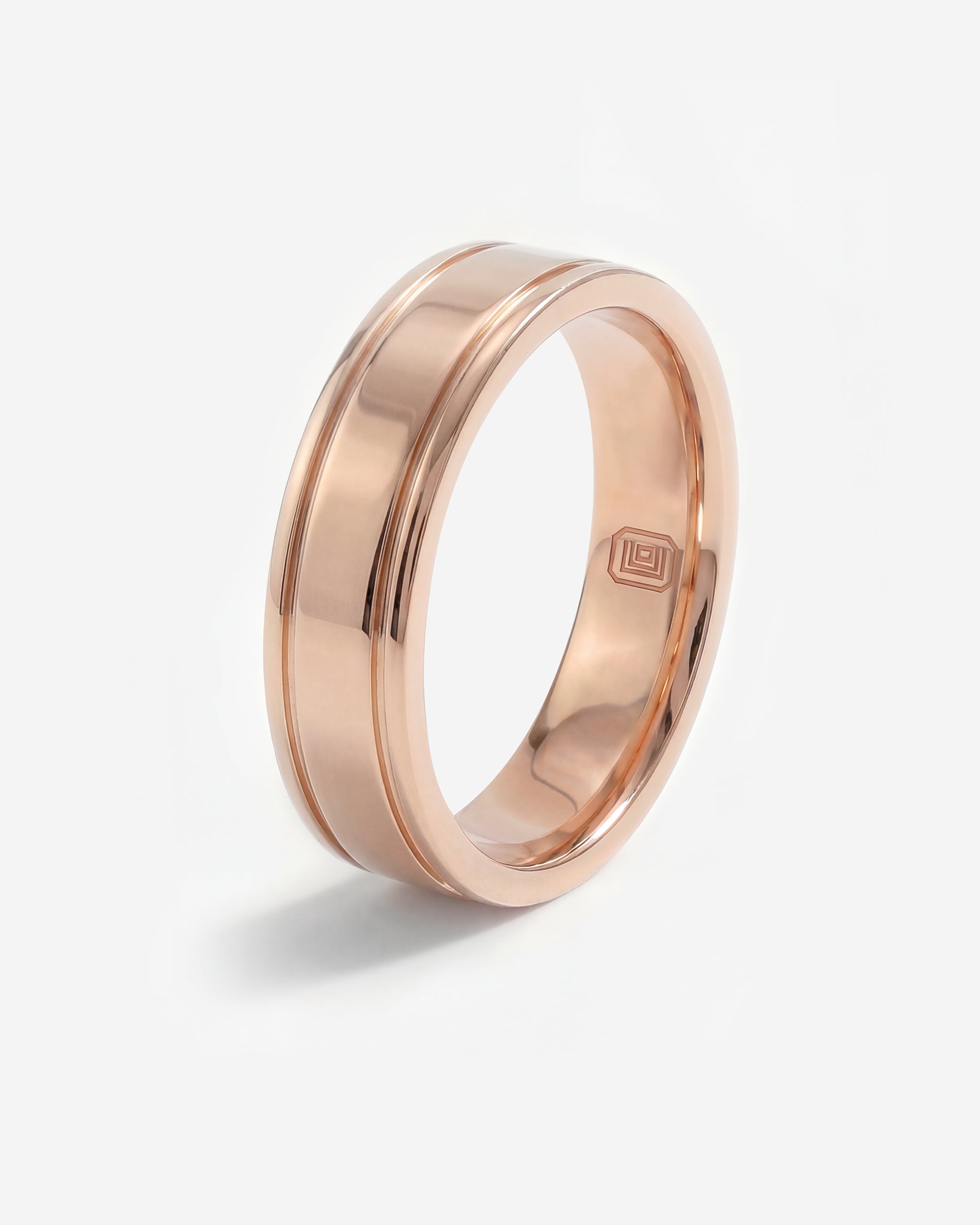 Wedding Band (Double Line #2 Polished)