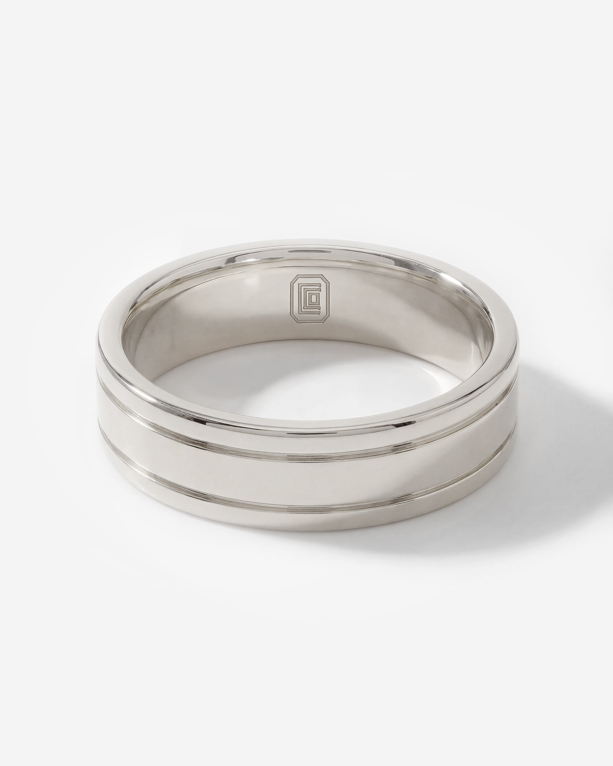 Wedding Band (Double Line #2 Polished)