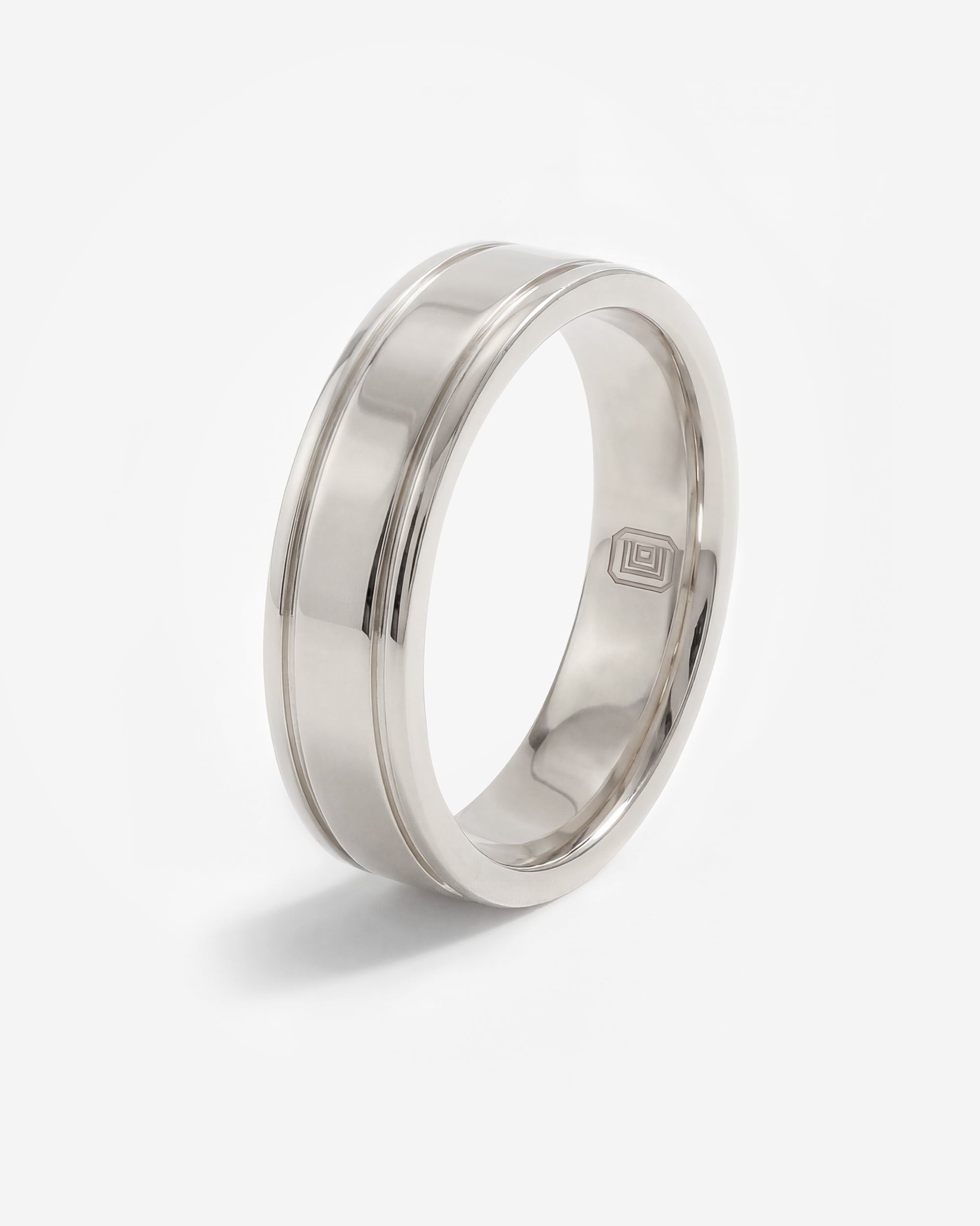 Wedding Band (Double Line #2 Polished)