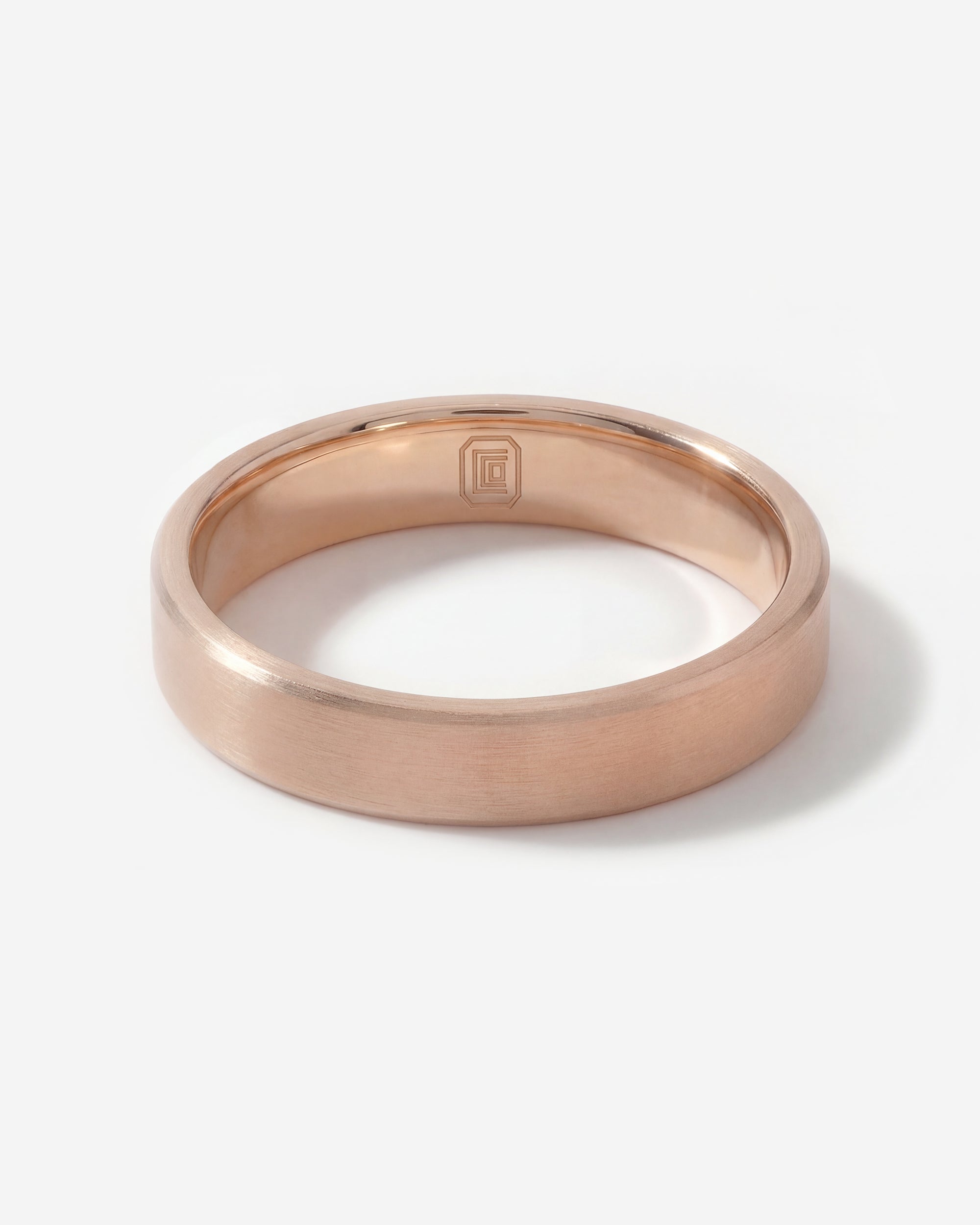 Wedding Band (Flat Bevelled Matte)