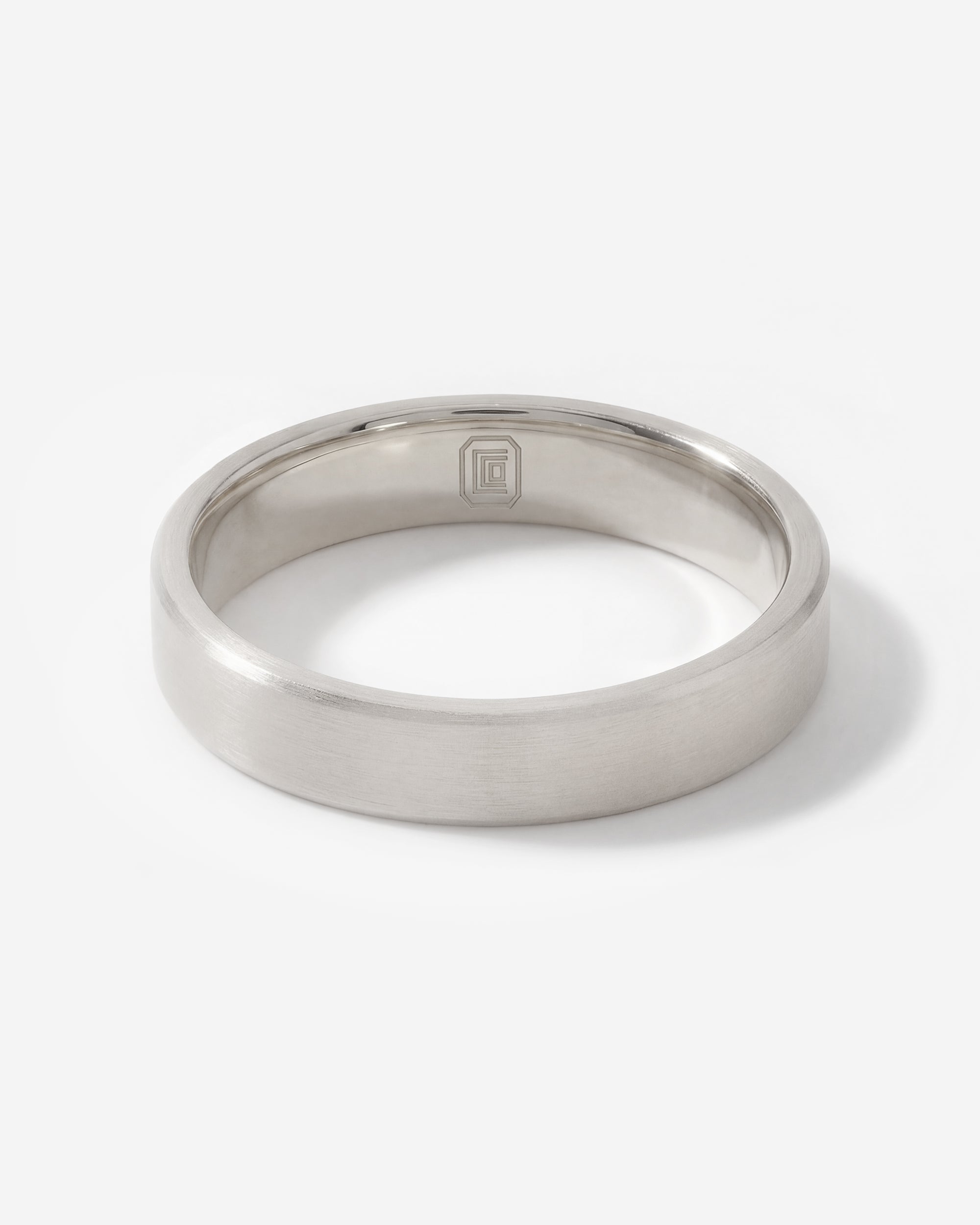Wedding Band (Flat Bevelled Matte)