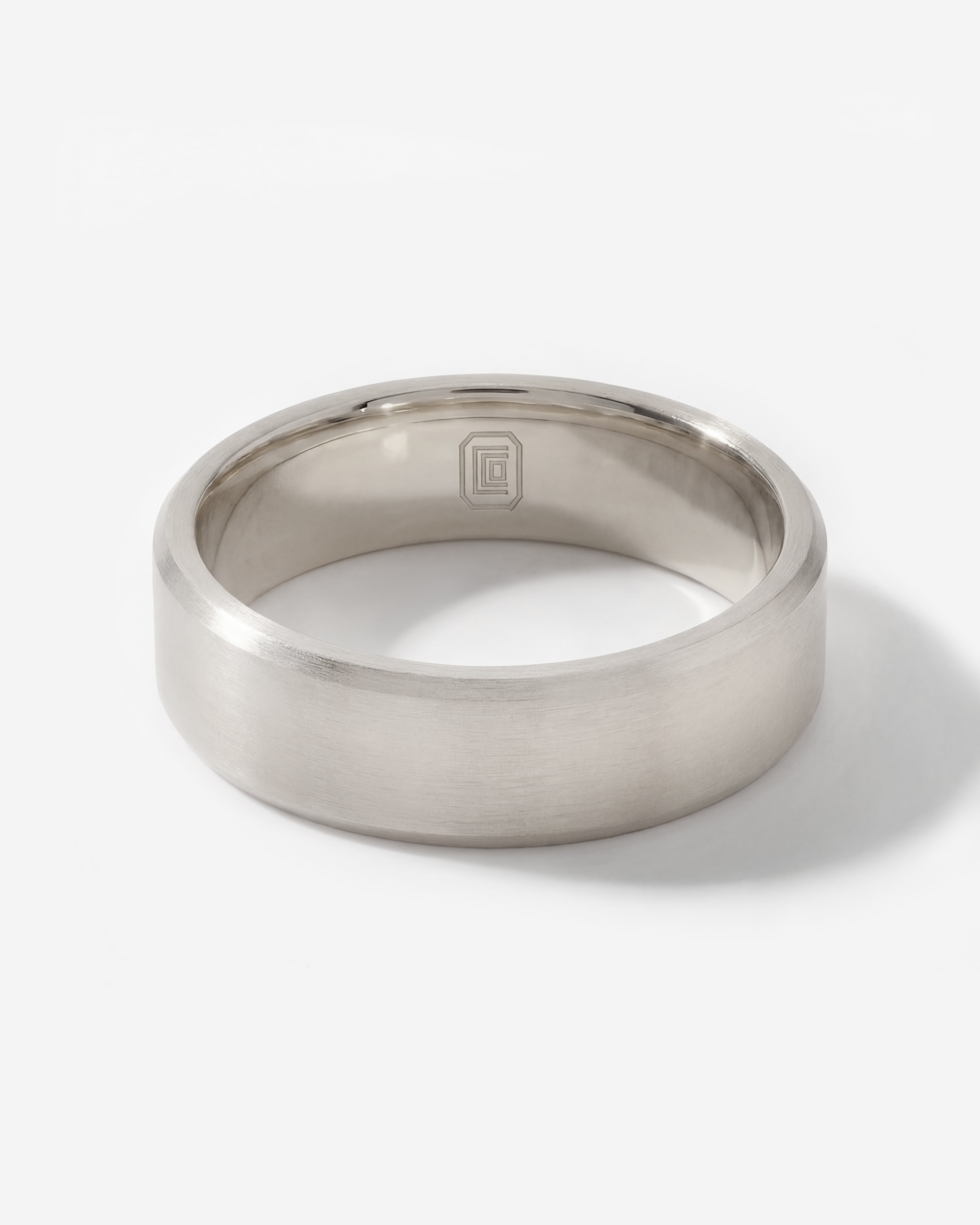 Wedding Band (Flat Bevelled Matte)