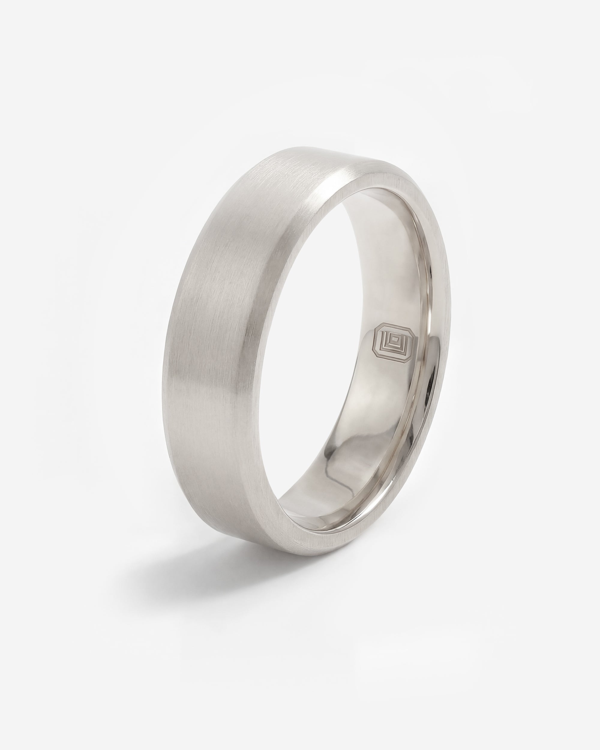 Wedding Band (Flat Bevelled Matte)