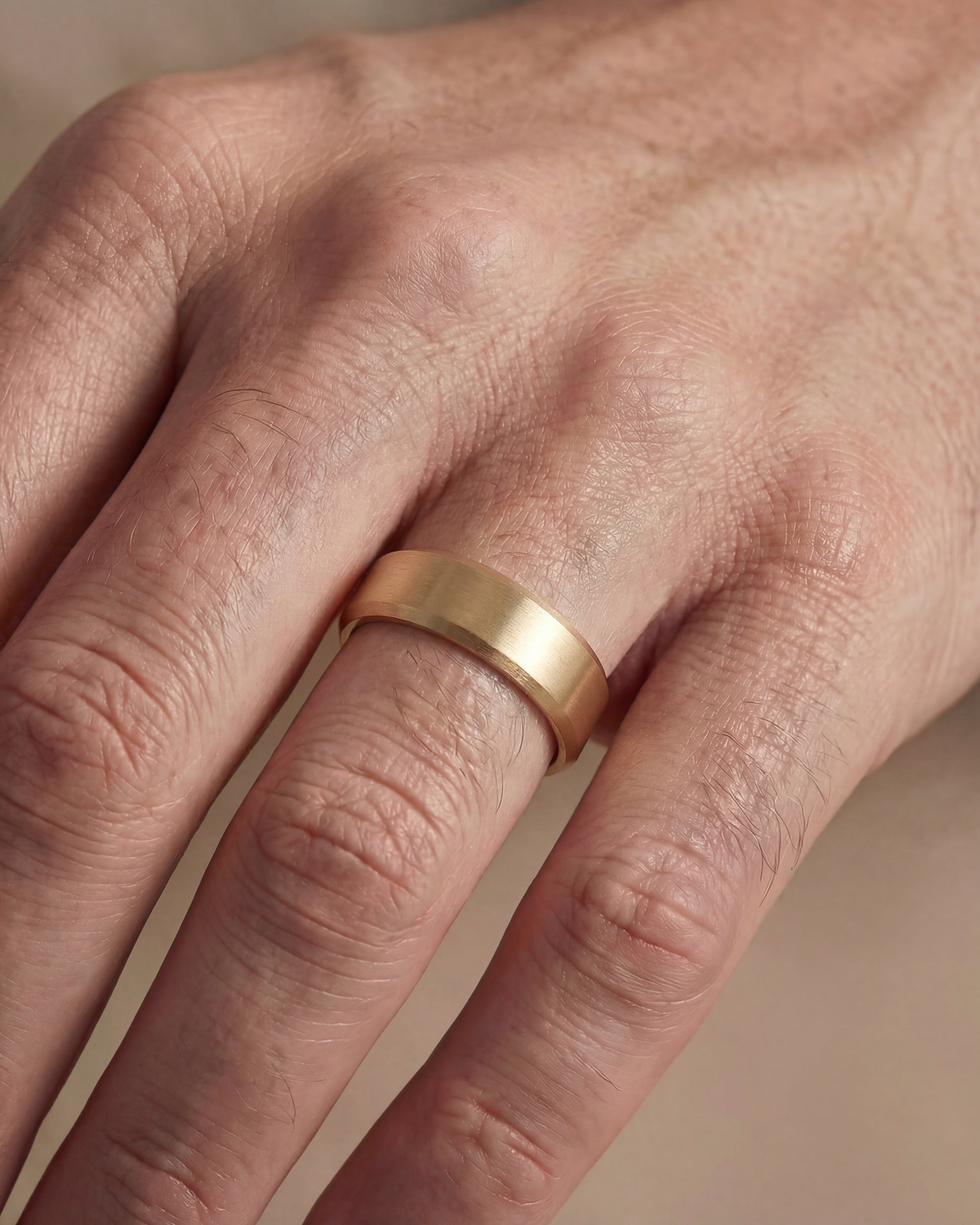 Wedding Band (Flat Bevelled Matte)