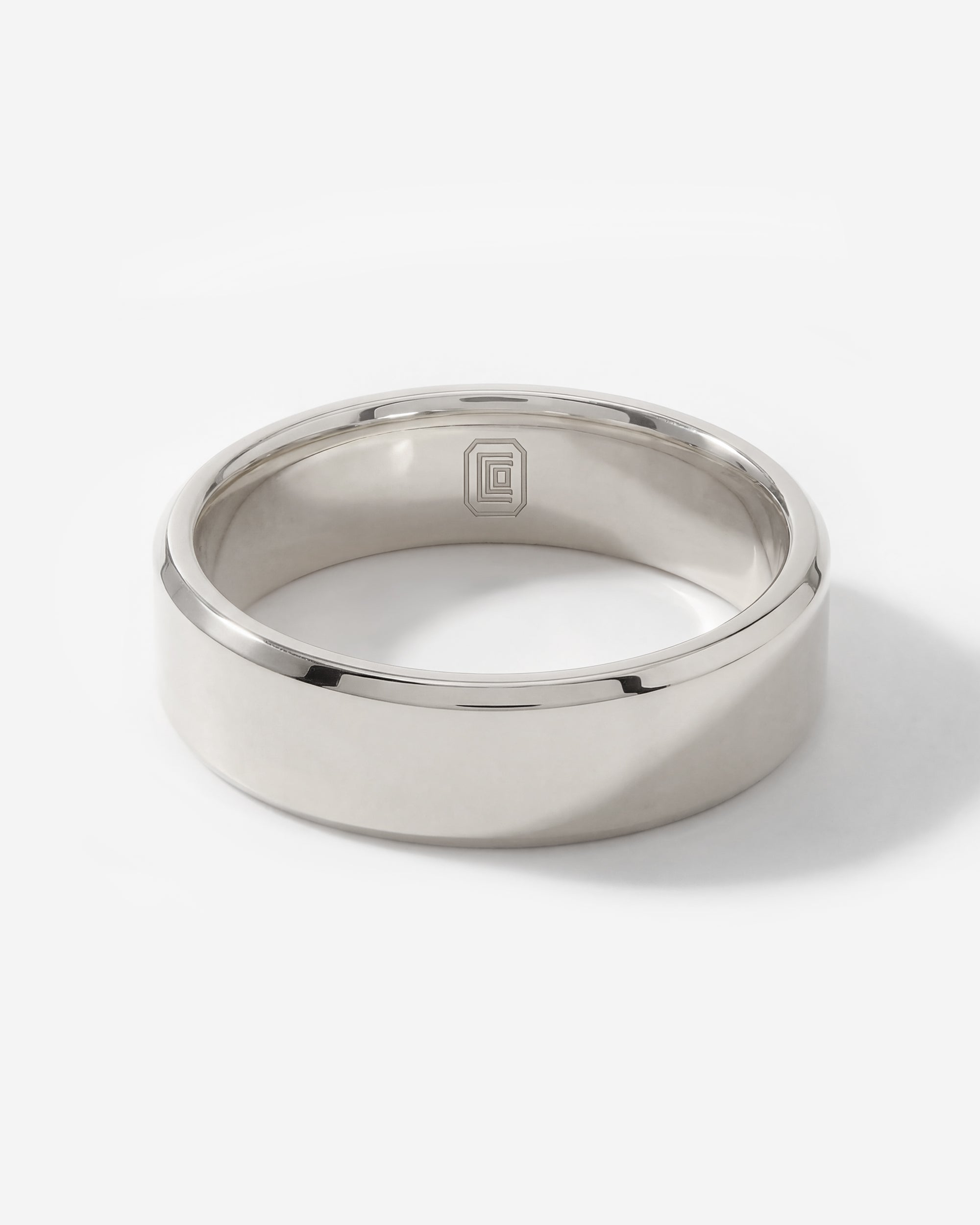 Wedding Band (Flat Bevelled Polished)