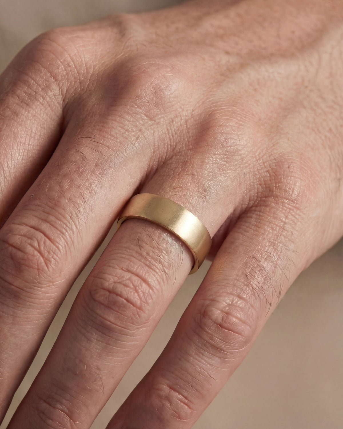Wedding Band (Flat Matte) - Cartmer & Co Jewellery, The Strand Arcade, Sydney. Custom & Bespoke Engagement Rings.