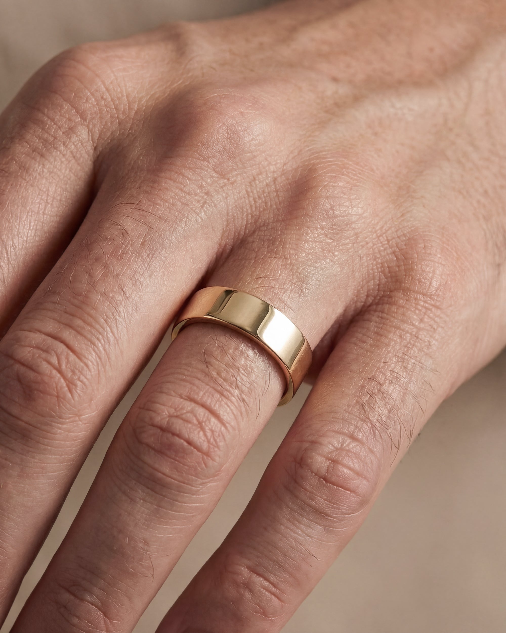 Wedding Band (Flat Polished)