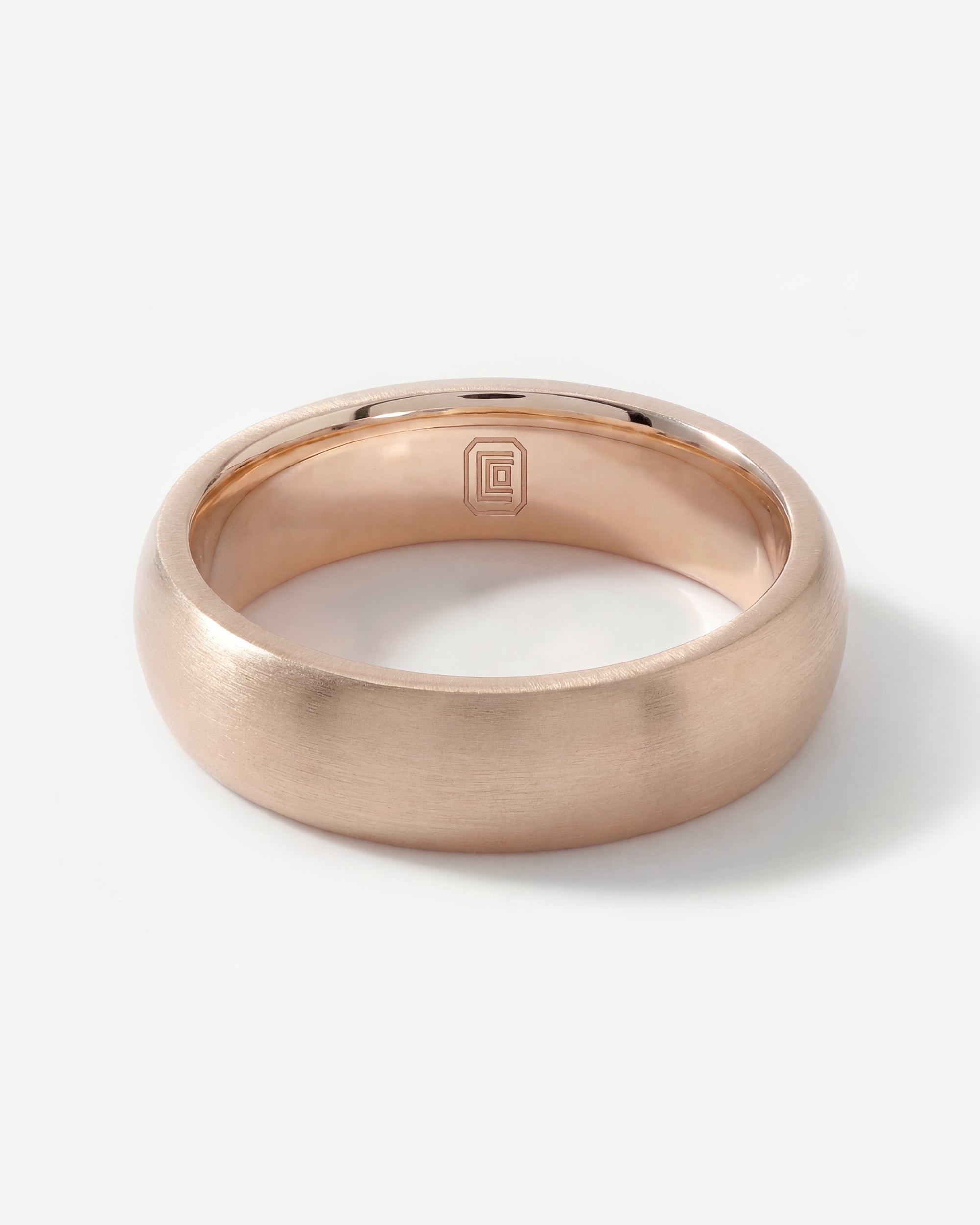 Wedding Band (Half Dome Matte)