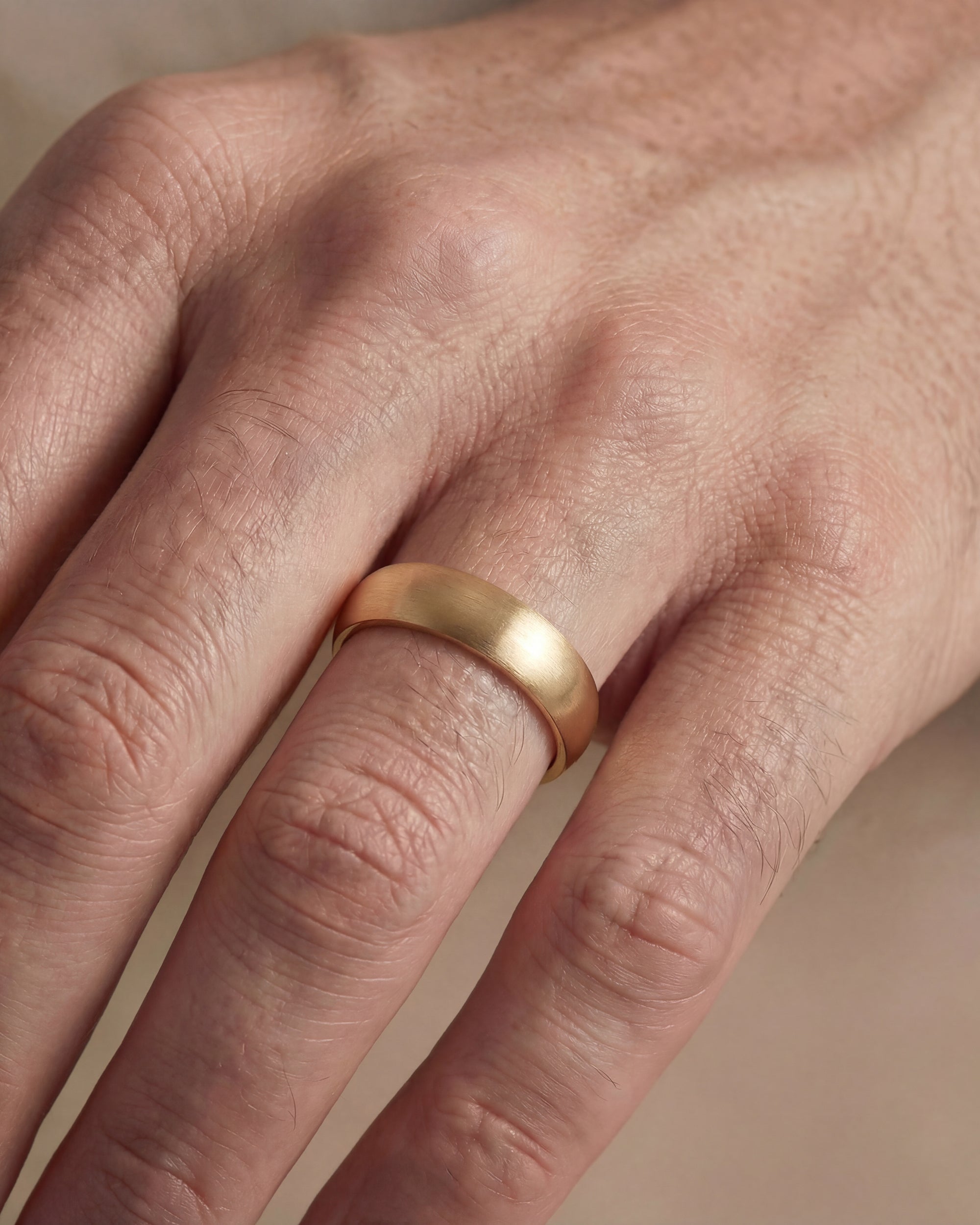 Wedding Band (Half Dome Matte)