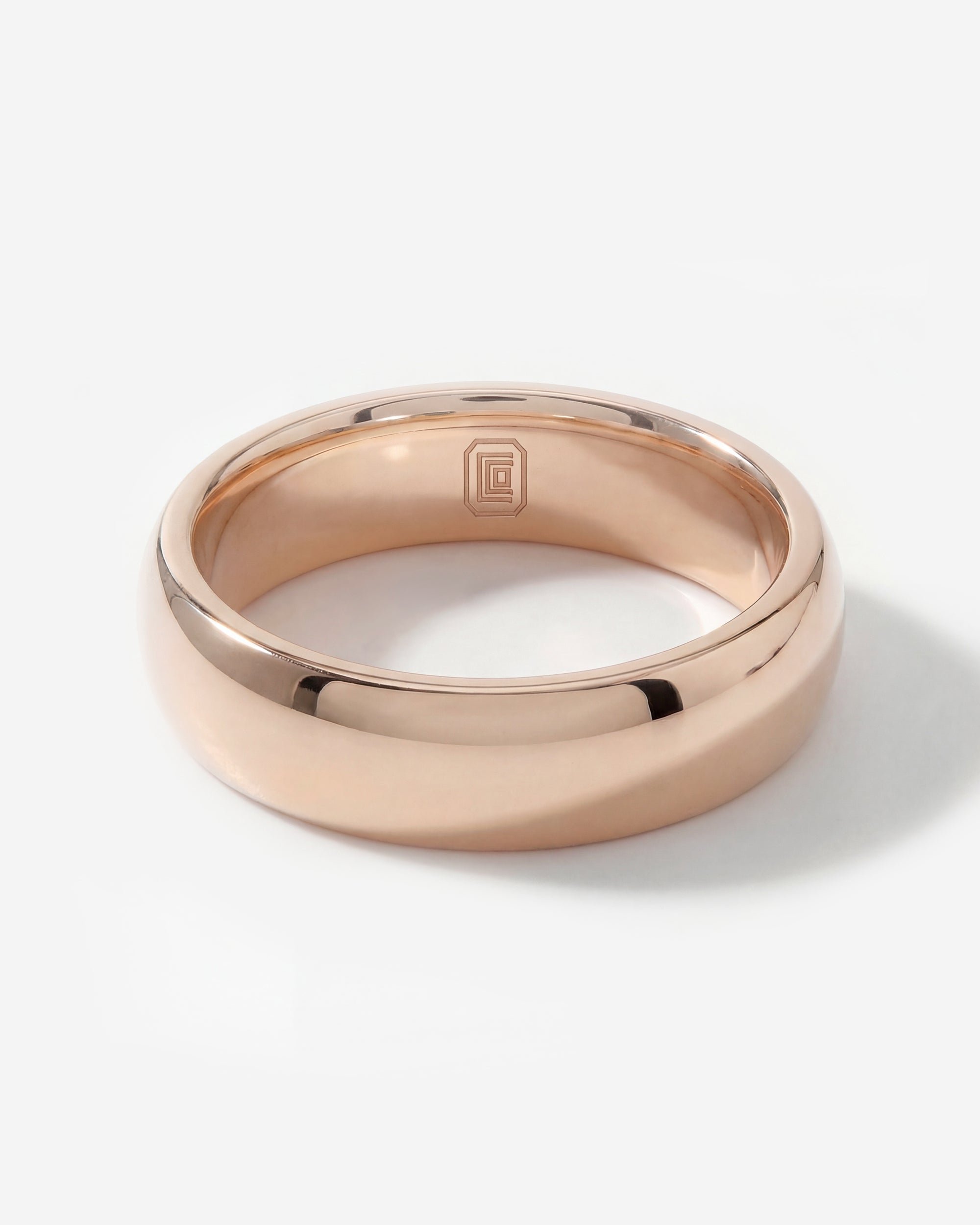 Wedding Band (Half Dome Polished)