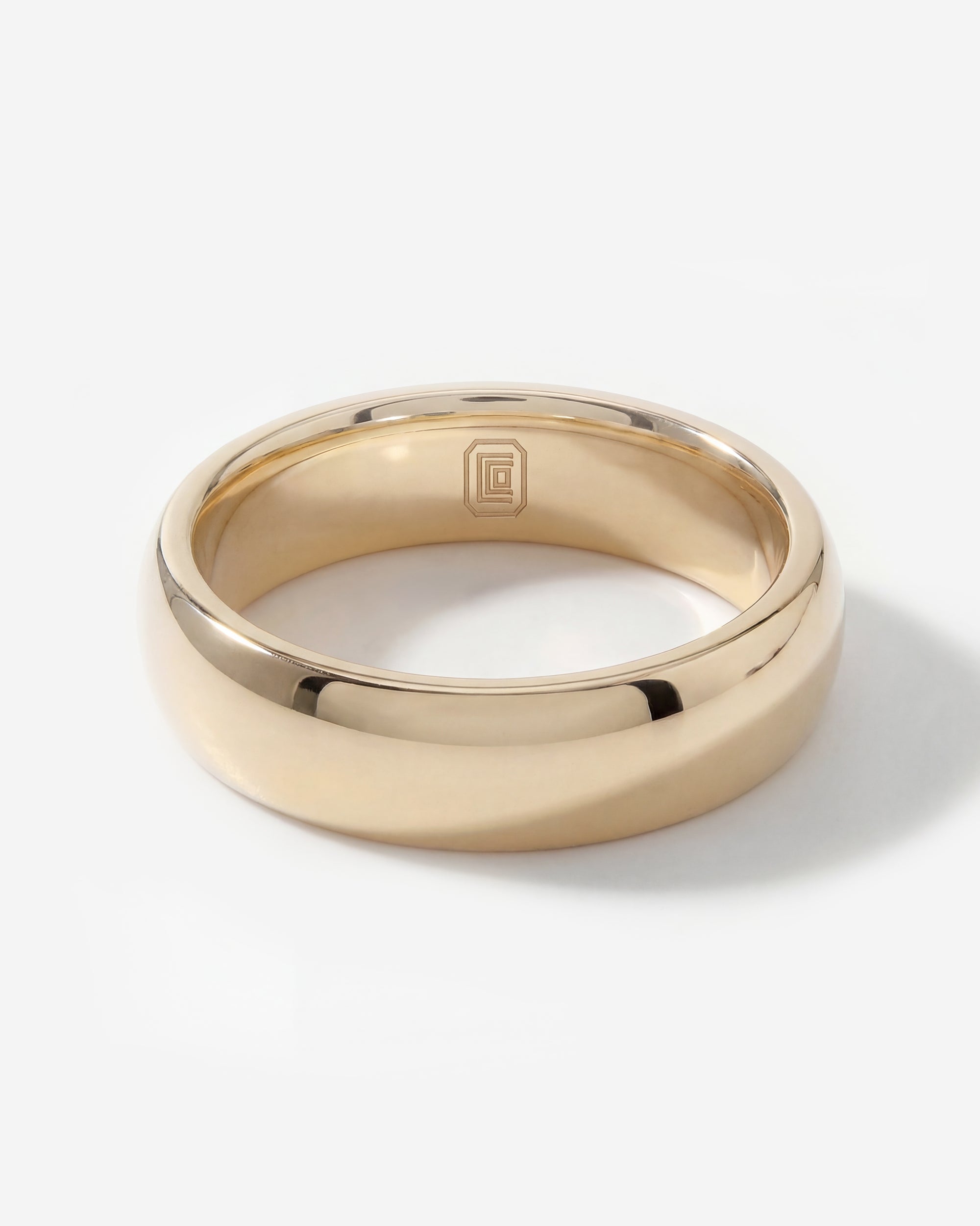 Wedding Band (Half Dome Polished)